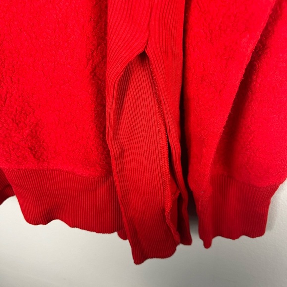 Aerie womens sweater sz small Sherpa Little Naughty Longline Oversized - Picture 7 of 8